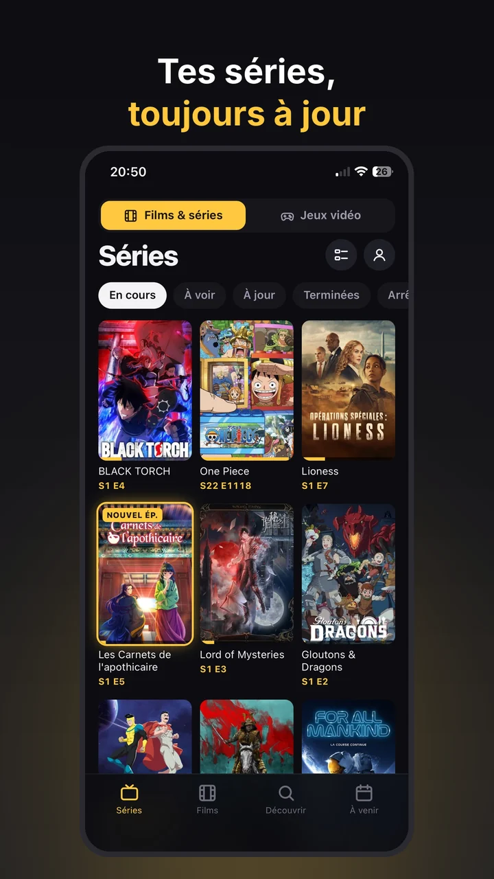 Playwatch : la liste des séries en cours avec les prochains épisodes